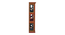 Vespera Solid Wood Handpainted Book Shelf in Multicolor (Painted Finish) by Urban Ladder - Ground View Design 1 - 889733