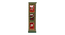 Kaelith Solid Wood Handpainted Book Shelf in Multicolor (Painted Finish) by Urban Ladder - Ground View Design 1 - 889734