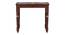 Eirwen Solid Wood Handpainted Study Table In Maroon Colour (Painted Finish) by Urban Ladder - Design 1 Side View - 889802