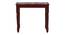 Eirwen Solid Wood Handpainted Study Table In Maroon Colour (Painted Finish) by Urban Ladder - Rear View Design 1 - 889812
