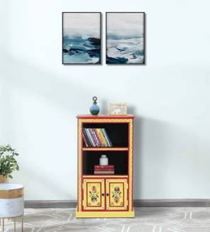 Colourful Holi Products Design Selene Solid Wood Sideboard in Painted Finish