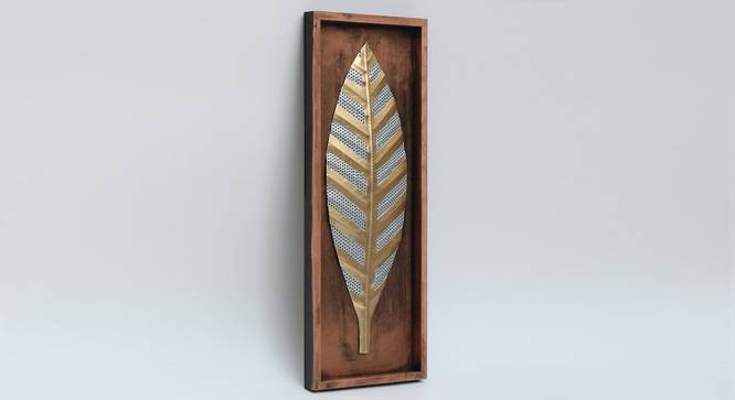 W-Zoe Leaf Wall Decor (Multicolor) by Urban Ladder - Front View Design 1 - 889946