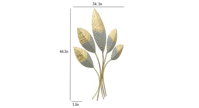 Susama Leaf Wall Decor by Urban Ladder - Design 1 Dimension - 889958