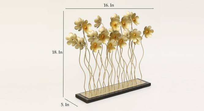 Noor Flower Figurine by Urban Ladder - Design 1 Dimension - 890013
