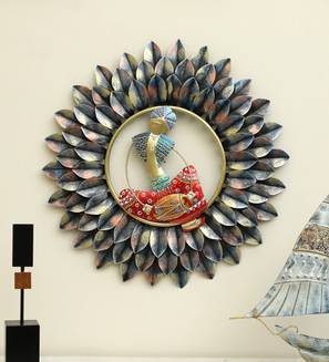 Wall Decors In New Delhi Design Multi Coloured Iron Wall Accent