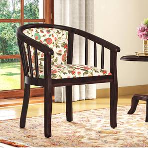 New Arrivals Living Room Furniture Design Bella Lounge Chair in Beige Floral