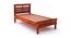 Naisha Bed Without Storage (Bed Size : Single; Finish :Rustic Teak) (Single Bed Size, HONEY Finish) by Urban Ladder - - 