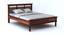 Medhasvini Bed Without Storage (Bed Size : Queen; Finish : Honey) (Teak Finish, Queen Bed Size) by Urban Ladder - - 