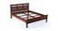 Medhasvini Bed Without Storage (Bed Size : Queen; Finish : Honey) (Teak Finish, Queen Bed Size) by Urban Ladder - - 