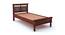 Naisha Bed Without Storage (Bed Size : Single; Finish :Rustic Teak) (Teak Finish, Single Bed Size) by Urban Ladder - - 
