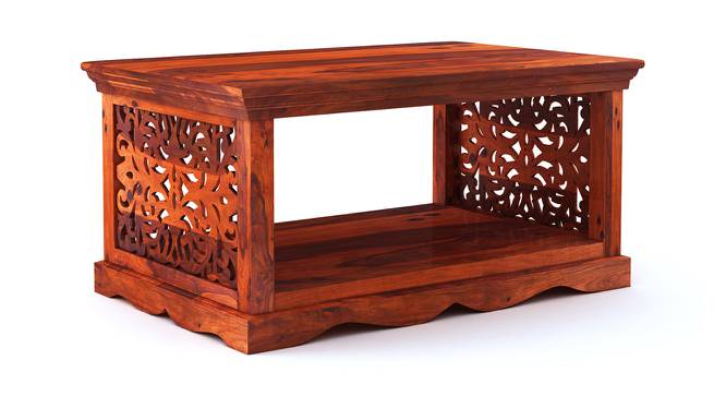 Bhamini Coffee Table (Finish : Teak) (HONEY Finish) by Urban Ladder - - 