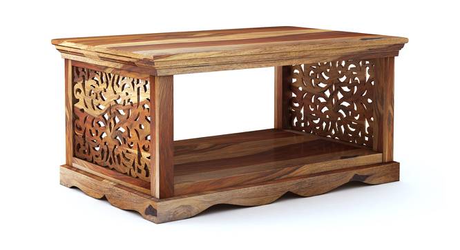 Bhamini Coffee Table (Finish : Teak) (Urban Teak Finish) by Urban Ladder - - 