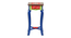 Melisand eSolid Wood Hand painted End Table In Multicolour (Painted Finish) by Urban Ladder - - 