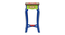 Melisand eSolid Wood Hand painted End Table In Multicolour (Painted Finish) by Urban Ladder - - 