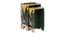 Luna Solid Wood Hand Painted Nesting Table in Multi Colour (Set of 2) (Painted Finish) by Urban Ladder - - 