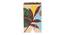 Luna Solid Wood Hand Painted Nesting Table in Multi Colour (Set of 2) (Painted Finish) by Urban Ladder - - 