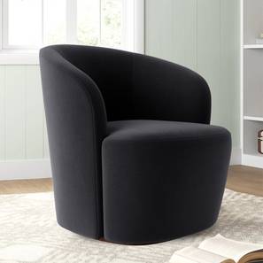 home lifestylez Aron Accent Chair in Black Colour-picture-14