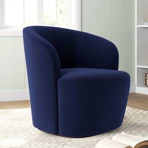 Aron Accent Chair in Navy Blue Colour-image-24