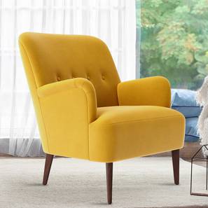 London Accent Chair in Yellow Colour-image-5