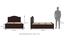Ballito Solid Wood Box Storage Bed (Mahogany Finish, Queen Bed Size) by Urban Ladder - - 