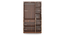 Rodrigues 3 Door Wardrobe Rolex Brown (Ebony Finish) by Urban Ladder - - 890581