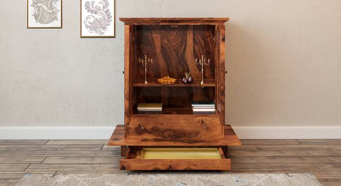 Devoto Prayer Unit (Drawer Storage) (Teak Finish) by Urban Ladder - - 