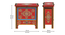 fonteyn  Storage Trunk (Painted Finish) by Urban Ladder - Dimension Design 1 - 