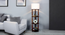 alaca 14" 3 Shelf Floor Lamp White Shade (White) by Urban Ladder - Front View Design 1 - 890956