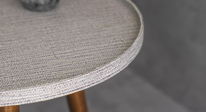 Weave Round Nesting Tables with Wooden Legs (Matte Finish) by Urban Ladder - Front View Design 1 - 891164
