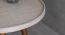 Weave Round Nesting Tables with Wooden Legs (Matte Finish) by Urban Ladder - Front View Design 1 - 891164