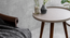 Weave Round Nesting Tables with Wooden Legs (Matte Finish) by Urban Ladder - Design 1 Zoomed Image - 891167