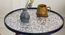 Warli Chitra Round Nesting Tables with Wooden Legs (Matte Finish) by Urban Ladder - Design 1 Close View - 891188