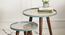 Vriksha Round Nesting Tables with Wooden Legs (Matte Finish) by Urban Ladder - Design 1 Template - 891197