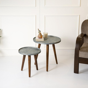 a tiny mistake Teal Engineered Wood Bedside Table in Matte Finish-picture-14