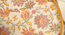 Pink and Yellow Floral Round Nesting Tables with Wooden Legs (Matte Finish) by Urban Ladder - Design 1 Top View - 891229