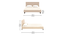 Dallas Slummber Upholstered Bed (Queen Bed Size, Honey Oak Finish) by Urban Ladder - - 