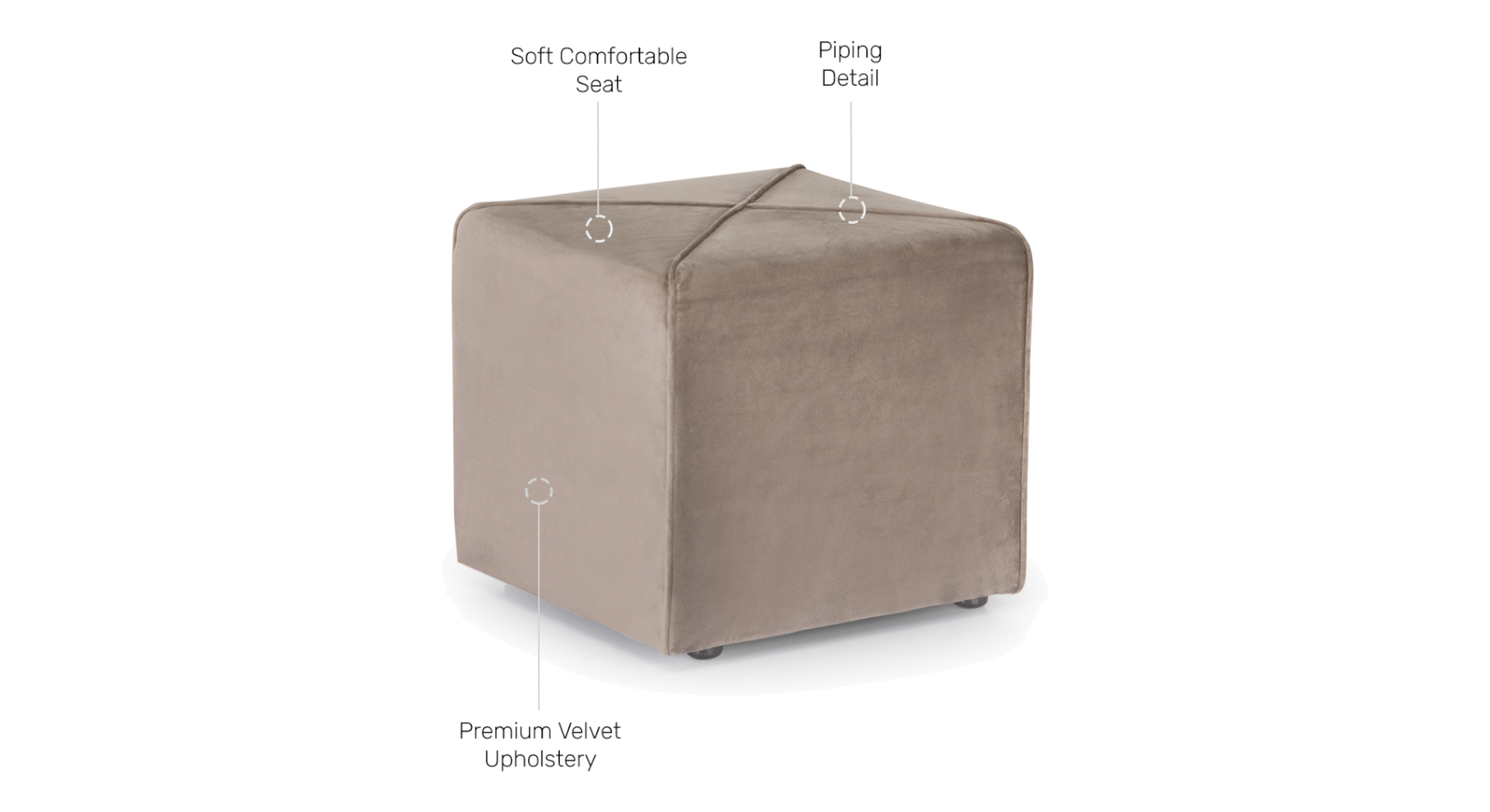 Ruth Pouffe Urban Ladder