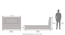 Scott Storage Bed (Queen Bed Size, Box Storage Type, Californian Walnut Finish) by Urban Ladder - - 