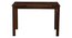 Zeevo Solid Wood 4 seater dining set (Teak Finish) by Urban Ladder - Design 1 Side View - 893121