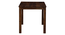 Zeevo Solid Wood 4 seater dining set (Teak Finish) by Urban Ladder - Ground View Design 1 - 893127