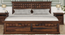 Prashiv   Storage  Bed (Brown, Queen Bed Size, PROVINCIAL TEAK Finish) by Urban Ladder - Design 1 Side View - 893294