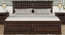 Prashiv  Storage Bed (Brown, Queen Bed Size, Dark Walnut Finish) by Urban Ladder - Design 1 Side View - 893295