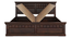 Prashiv  Storage Bed (Brown, Queen Bed Size, Dark Walnut Finish) by Urban Ladder - Rear View Design 1 - 893299
