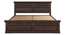 Prashiv  Storage Bed (Brown, Queen Bed Size, Dark Walnut Finish) by Urban Ladder - Ground View Design 1 - 893301