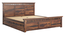 Madhvi Storage Bed (Brown, Queen Bed Size, PROVINCIAL TEAK Finish) by Urban Ladder - Ground View Design 1 - 893316