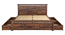 Madhvi Storage Bed (Brown, Queen Bed Size, PROVINCIAL TEAK Finish) by Urban Ladder - Design 1 Dimension - 893319