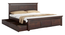 Madhvi Storage Bed (Brown, King Bed Size, Dark Walnut Finish) by Urban Ladder - Ground View Design 1 - 893351