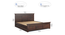 Madhvi Storage Bed (Brown, King Bed Size, Dark Walnut Finish) by Urban Ladder - Image 2 Design 1 - 893353