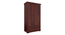 Dyson 2 Door 1 Drawer Warddrobe (Mahogany Finish, 2 Door Configuration) by Urban Ladder - Design 1 Side View - 893383