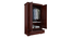 Dyson 2 Door 1 Drawer Warddrobe (Mahogany Finish, 2 Door Configuration) by Urban Ladder - Rear View Design 1 - 893395